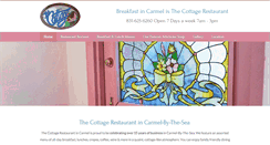 Desktop Screenshot of cottagerestaurant.com