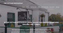 Desktop Screenshot of cottagerestaurant.ie